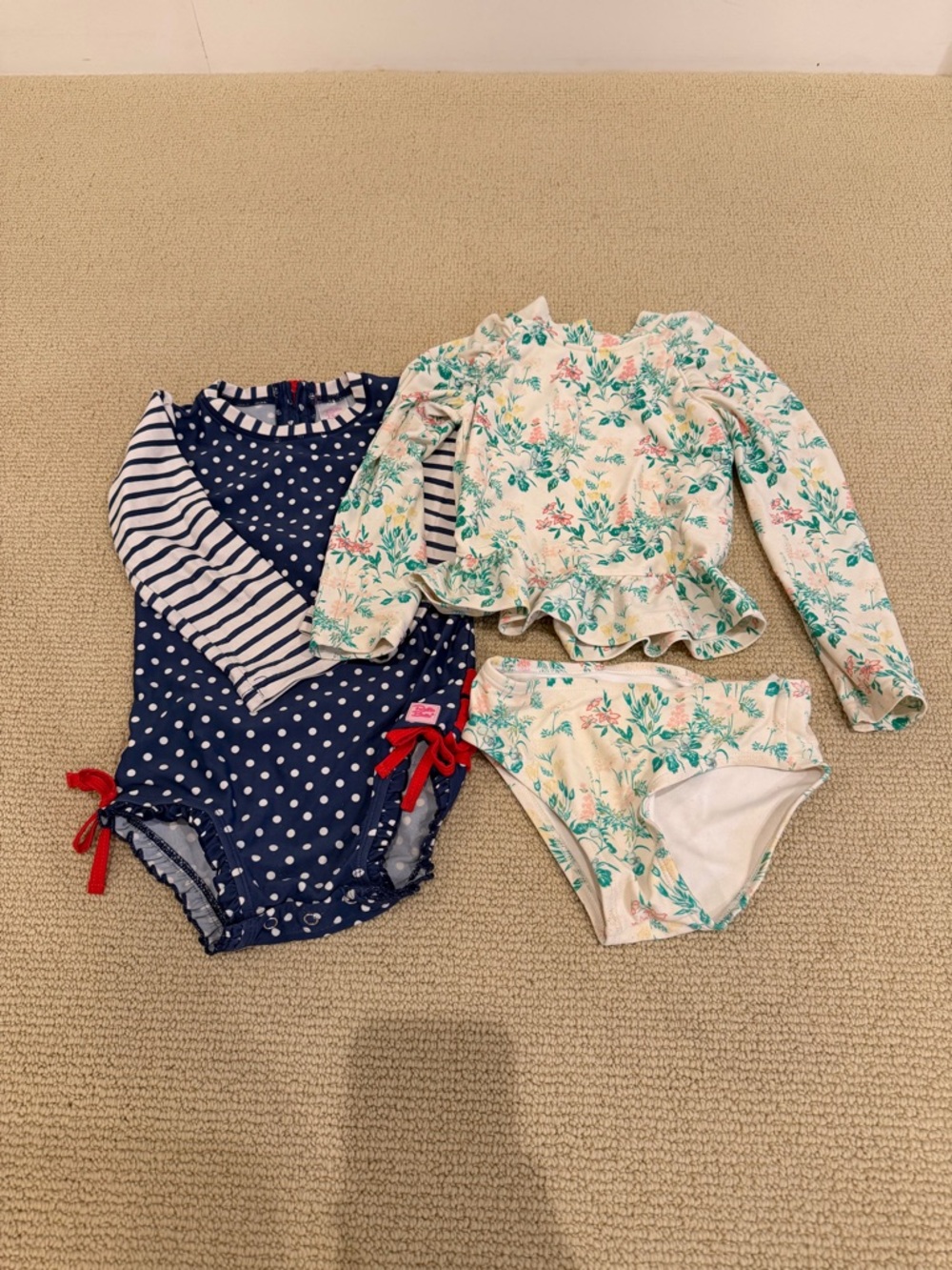 Ruffle Butts and Janie & Jack 3T Swim bundle